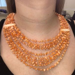 Orange necklace
